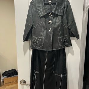 Skirt and jacket